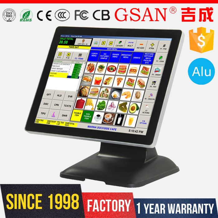 Modern Cash Register Touch Screen Register POS System for Retail Store